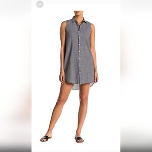 Onia | Kaylee Gingham Button Down Dress